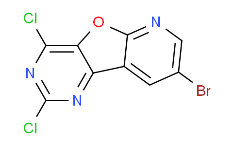 CAS No. 1268241-77-5, 12-bromo-4,6-dichloro-8-oxa-3,5,10-triazatricyclo[7.4.0.0²,⁷]trideca-1(13),2(7),3,5,9,11-hexaene