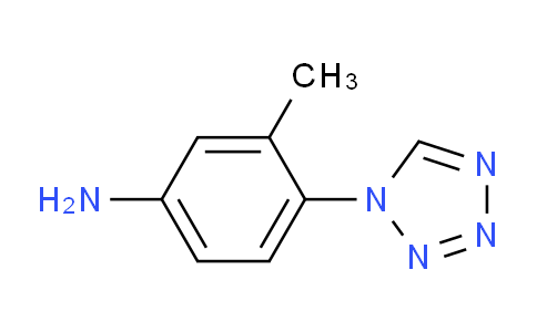 CAS No. 891038-92-9, 3-methyl-4-(1H-1,2,3,4-tetrazol-1-yl)aniline