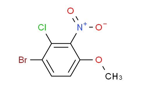 CAS No. 2092776-07-1, 1-Bromo-2-chloro-4-methoxy-3-nitro-benzene