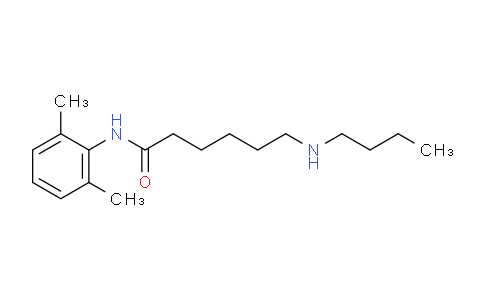 CAS No. 1330172-81-0, 6-(butylaMino)-N-(2,6-dimethylphenyl)hexanamide