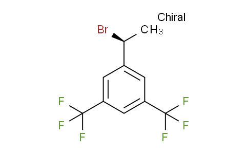 CAS No. 1297609-87-0, (S)-1-(1-bromoethyl)-3,5-bis(trifluoromethyl)benzene