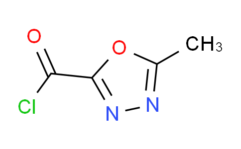 CAS No. 889131-28-6, 5-methyl-1,3,4-oxadiazole-2-carbonyl chloride