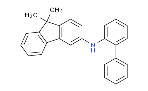 CAS No. 1421789-39-0, N-([1,1'-biphenyl]-2-yl)-9,9-dimethyl-9H-fluoren-3-amine