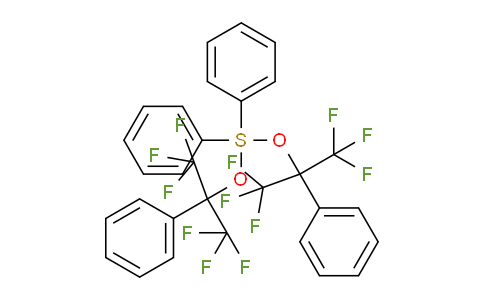 CAS No. 32133-82-7, bis[(1,1,1,3,3,3-hexafluoro-2-phenylpropan-2-yl)oxy]-diphenyl-lambda4-sulfane