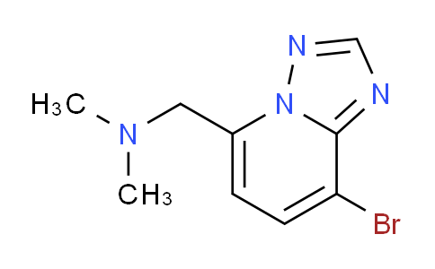 CAS No. 2609037-51-4, 1-(8-bromo-[1,2,4]triazolo[1,5-a]pyridin-5-yl)-N,N-dimethylmethanamine