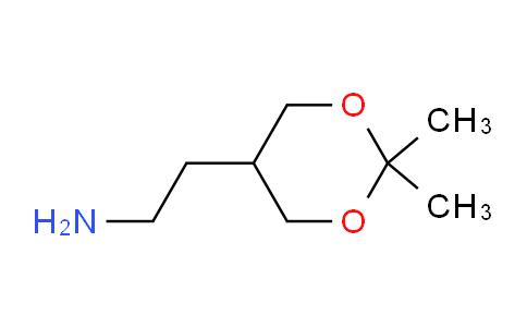 CAS No. 927663-67-0, 2-(2,2-dimethyl-1,3-dioxan-5-yl)ethan-1-amine