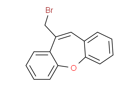 CAS No. 6184-93-6, Dibenz[b,f]oxepin, 10-(bromomethyl)-