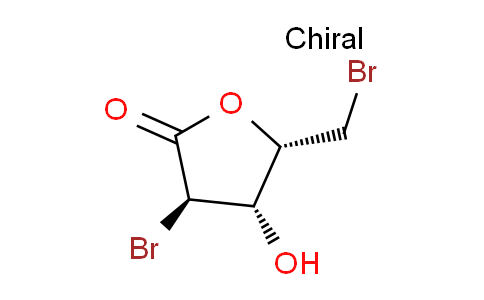 CAS No. 78138-86-0, (3R,4S,5S)-3-bromo-5-(bromomethyl)-4-hydroxyoxolan-2-one
