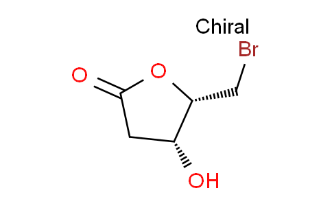CAS No. 38996-09-7, (4R,5S)-5-(bromomethyl)-4-hydroxyoxolan-2-one