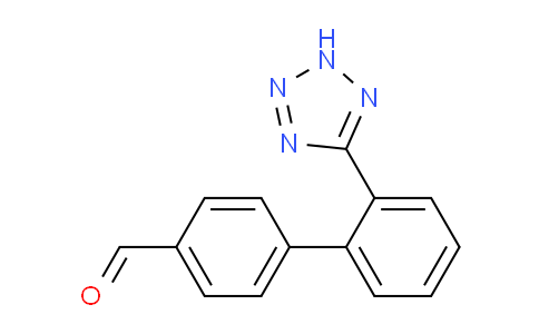 CAS No. 151052-40-3, 4-[2-(2H-tetrazol-5-yl)phenyl]benzaldehyde