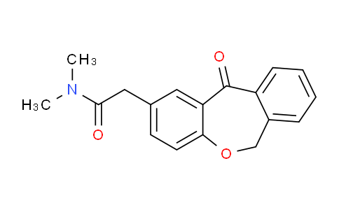 CAS No. 1206456-47-4, Dibenz[b,e]oxepin-2-acetamide, 6,11-dihydro-N,N-dimethyl-11-oxo-