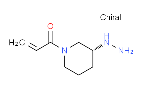 CAS No. 1574506-73-2, 2-Propen-1-one,1-((3R)-3-hydrazinyl-1-piperidinyl)-
