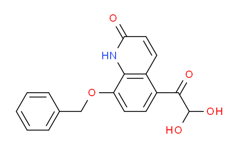 DY742872 | 100331-91-7 | 8-(benzyloxy)-5-(2,2-dihydroxyacetyl)quinolin-2(1H)-one
