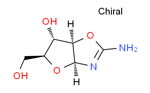 CAS No. 35939-60-7, (3aS,5S,6S,6aR)-2-amino-5-(hydroxymethyl)-3a,5,6,6a-tetrahydrofuro[2,3-d][1,3]oxazol-6-ol