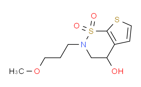 CAS No. 165116-93-8, 4-hydroxy-2-(3-methoxypropyl)-3,4-dihydro-2H-thieno[3,2-e][1,2]thiazine 1,1-dioxide