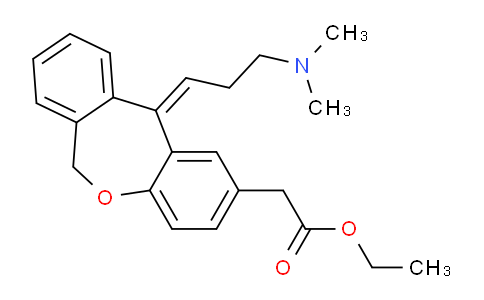 CAS No. 1253107-27-5, ethyl (Z)-2-(11-(3-(dimethylamino)propylidene)-6,11-dihydrodibenzo[b,e]oxepin-2-yl)acetate