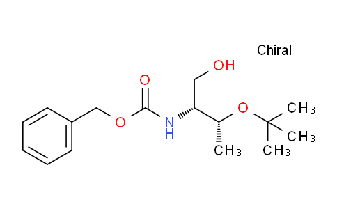 CAS No. 41955-11-7, benzyl ((2R,3R)-3-(tert-butoxy)-1-hydroxybutan-2-yl)carbamate
