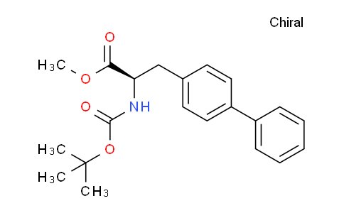 CAS No. 149818-98-4, methyl (2R)-2-[(2-methylpropan-2-yl)oxycarbonylamino]-3-(4-phenylphenyl)propanoate