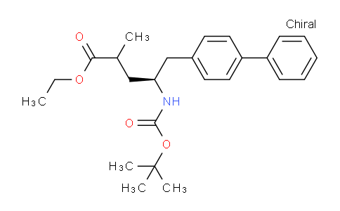 CAS No. 162972-36-3, ethyl (4S)-5-([1,1'-biphenyl]-4-yl)-4-((tert-butoxycarbonyl)amino)-2-methylpentanoate