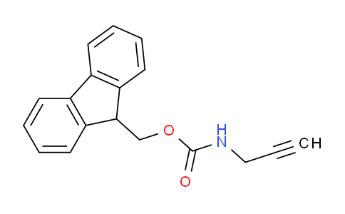 CAS No. 127896-08-6, 9H-fluoren-9-ylmethyl N-prop-2-ynylcarbamate