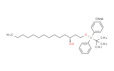 CAS No. 1026544-99-9, (R)-1-((tert-butyldiphenylsilyl)oxy)tetradecan-3-ol