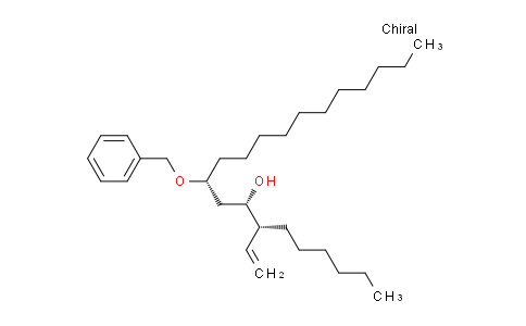 CAS No. 153011-63-3, (7R,8S,10R)-10-(benzyloxy)-7-vinylhenicosan-8-ol