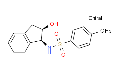 CAS No. 171562-32-6, N-((1S,2R)-2-hydroxy-2,3-dihydro-1H-inden-1-yl)-4-methylbenzenesulfonamide