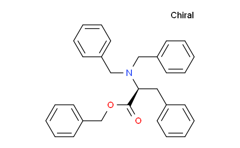 CAS No. 111138-83-1, benzyl (2S)-2-(dibenzylamino)-3-phenylpropanoate