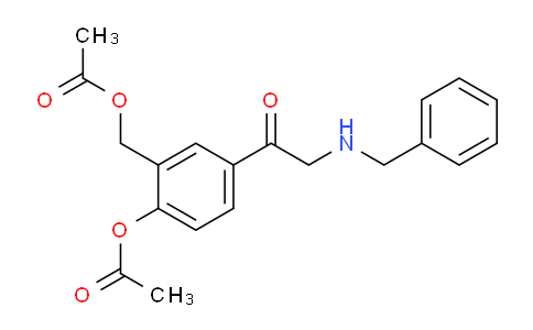 CAS No. 2084873-61-8, Ethanone, 1-[4-(acetyloxy)-3-[(acetyloxy)methyl]phenyl]-2-[(phenylmethyl)amino]-