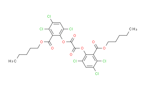 CAS No. 30431-54-0, Bis[3,4,6-trichloro-2-(pentyloxycarbonyl)phenyl] oxalate