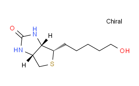 CAS No. 53906-36-8, (3aS,4S,6aR)-4-(5-hydroxypentyl)-1,3,3a,4,6,6a-hexahydrothieno[3,4-d]imidazol-2-one