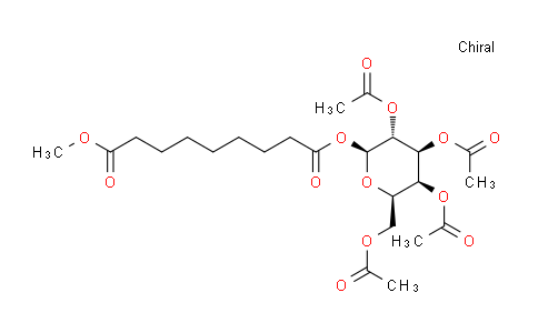 CAS No. 104494-93-1, 8-Methoxycarbonyloctanoyl2,3,4,6-tetra-O-acetyl-b-D-galactopyranoside