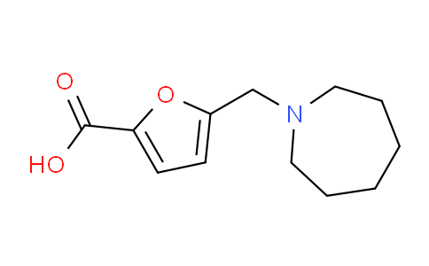 CAS No. 878680-54-7, 5-(azepan-1-ylmethyl)-2-furoic acid