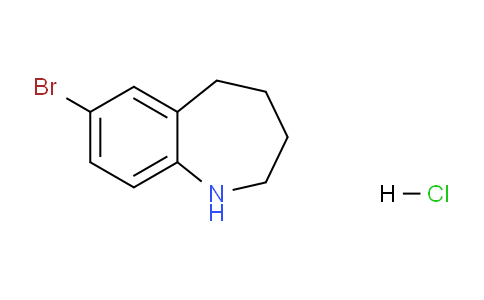 CAS No. 321435-99-8, 7-bromo-2,3,4,5-tetrahydro-1H-benzo[b]azepine hydrochloride