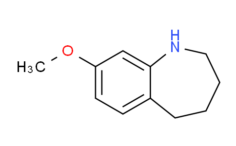 CAS No. 17422-43-4, 8-methoxy-2,3,4,5-tetrahydro-1H-benzo[b]azepine