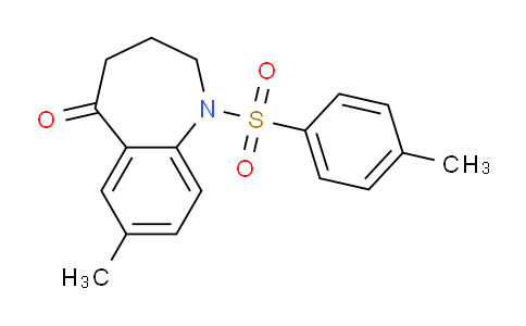 CAS No. 1118507-77-9, 7-Methyl-1-tosyl-3,4-dihydro-1H-benzo[b]azepin-5(2H)-one