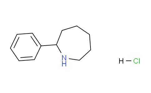 CAS No. 3466-83-9, 2-phenylazepane hydrochloride