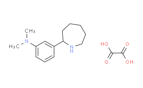 CAS No. 1177272-51-3, 3-(Azepan-2-yl)-N,N-dimethylaniline oxalate