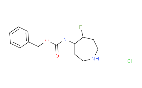 CAS No. 1823835-61-5, Benzyl (5-fluoroazepan-4-yl)carbamate hydrochloride