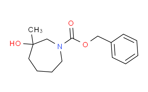 CAS No. 1801454-25-0, Benzyl 3-hydroxy-3-methylazepane-1-carboxylate