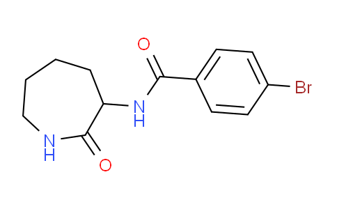 CAS No. 624726-60-9, 4-Bromo-N-(2-oxoazepan-3-yl)benzamide