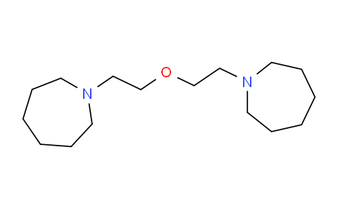 CAS No. 147010-53-5, 1,1'-(Oxybis(ethane-2,1-diyl))bis(azepane)
