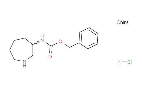CAS No. 1384268-59-0, (S)-Benzyl azepan-3-ylcarbamate hydrochloride