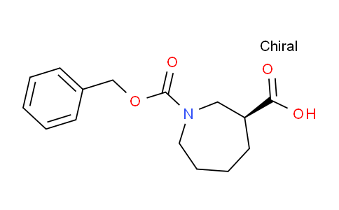 CAS No. 1427514-95-1, (S)-1-((Benzyloxy)carbonyl)azepane-3-carboxylic acid