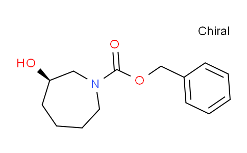 CAS No. 253782-22-8, (R)-Benzyl 3-hydroxyazepane-1-carboxylate