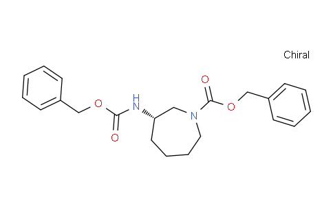 CAS No. 1616684-36-6, (S)-Benzyl 3-(((benzyloxy)carbonyl)amino)azepane-1-carboxylate