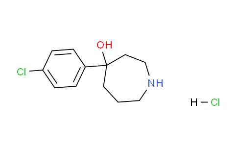 CAS No. 193542-57-3, 4-(4-Chlorophenyl)azepan-4-ol hydrochloride