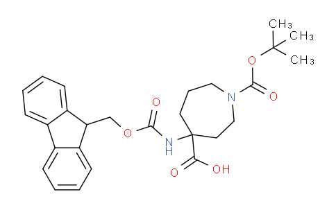 MC743299 | 889942-05-6 | 1-Boc-(4-Fmoc-amino)azepane-4-carboxylicacid