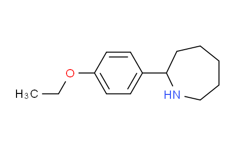 CAS No. 383129-32-6, 2-(4-Ethoxyphenyl)azepane