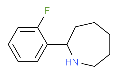 CAS No. 383130-04-9, 2-(2-Fluorophenyl)azepane